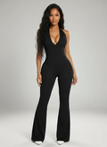 Halter Flare Jumpsuit